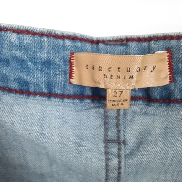 Sanctuary Button Front Denim Skirt - Picture 6 of 7